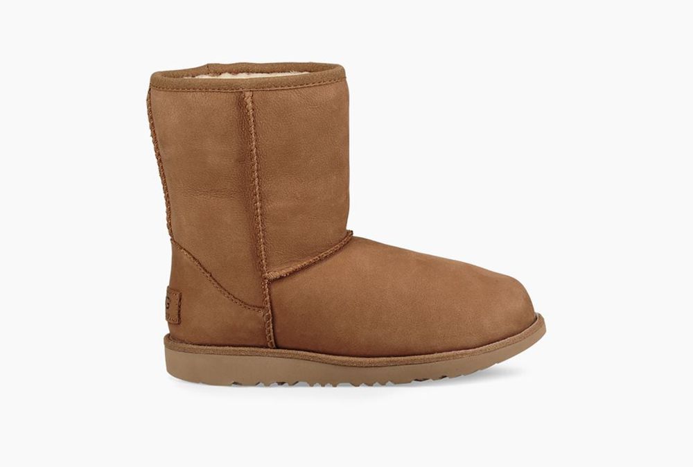 Ugg Short Boot Big Kids - Ugg Classic Ii Wp Brown - 761CYGVUK